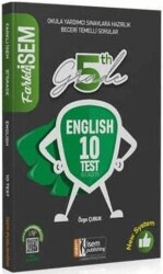 İSEM Yayıncılık 5. Sınıf İngilizce 10 Fasikül Deneme - İSEM Yayıncılık