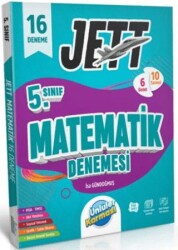 5. Sınıf Jett Matematik 16 Deneme Seti - Ünlüler Karması