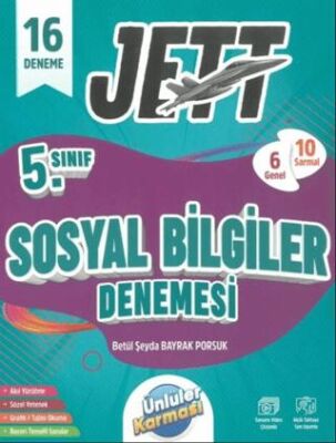 5. Sınıf Jett Sosyal Bilgiler 16 Deneme Seti - 1