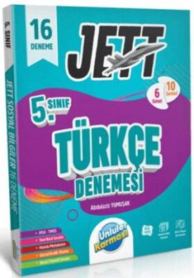 5. Sınıf Jett Türkçe 16 Deneme Seti - 1