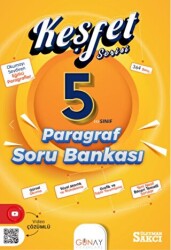 Günay Yayınları 5. Sınıf Keşfet Serisi Paragraf Soru Bankası - Günay Yayınları