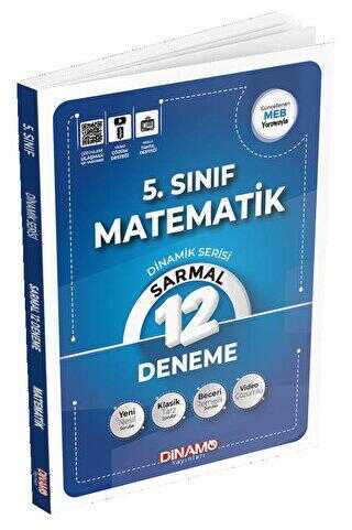 Dinamo Yayınları 5. Sınıf Matematik 12 Li Sarmal Deneme