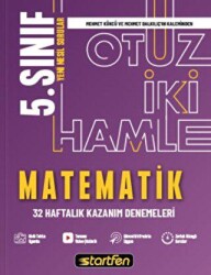Startfen Yayınları 5. Sınıf - Matematik 32 Hamle Kazanım Denemeleri - Startfen Yayınları