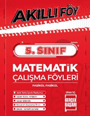 Gerçek Başarı Yayınları 5. Sınıf Matematik Akıllı Föy - 1