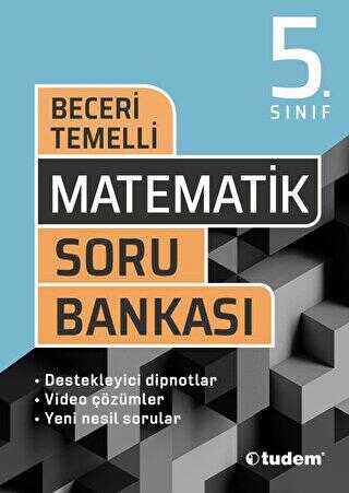 Tudem Yayınları - Bayilik 5. Sınıf Matematik Beceri Temelli Soru Bankası