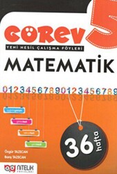 Nitelik Yayınları - Bayilik 5. Sınıf Matematik Görev Yeni Nesil Çalışma Föyleri - Nitelik Yayınları - Bayilik