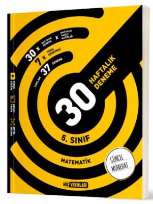 5. Sınıf Matematik Haftalık Deneme - 1