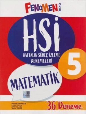 5. Sınıf Matematik HSİ Haftalık Süreç İzleme Denemeleri - 1