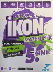 5. Sınıf Matematik İkon Konu Anlatımlı Etkinlikli Fasikül Set - Pruva Akademi