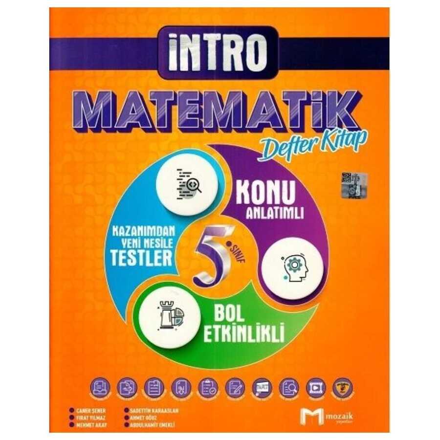 5. Sınıf Matematik İntro Defter Kitap