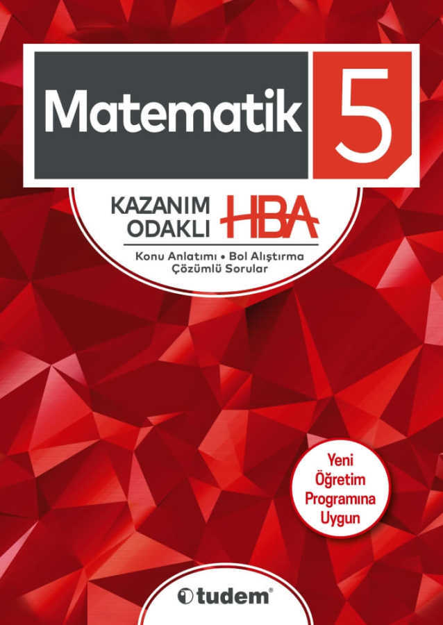 Tudem Yayınları - Bayilik 5. Sınıf Matematik Kazanım Odaklı HBA