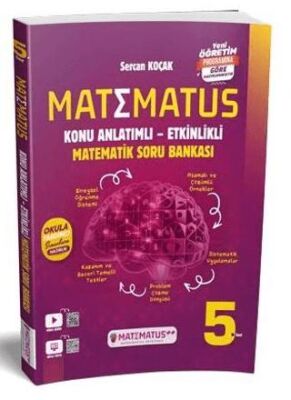 Matematus Yayınları 5. Sınıf Matematik Konu Anlatımlı Etkinlikli Soru Bankası - 1