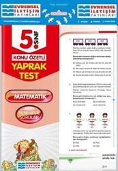 Evrensel İletişim Yayınları 5. Sınıf Matematik Konu Özetli Yaprak Test - Evrensel İletişim Yayınları