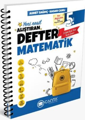 Çanta Yayınları 2025 5. Sınıf Matematik Okula Yardımcı Alıştıran Defter - 1