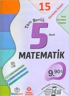 Bilimyolu Yayıncılık 5. Sınıf Matematik Tam Benlik 15 Deneme Sınavı - 1
