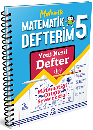 Arı Yayıncılık 5. Sınıf Matemito Matematik Defterim