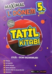 5. Sınıf Maximal 1. Dönem Tatil Kitabı - Artı Zeka Yayınları