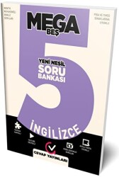 Cevap Yayınları 5. Sınıf Mega İngilizce Soru Bankası - Cevap Yayınları