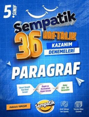 5. Sınıf Paragraf 36 Haftalık Kazanım Denemeleri - 1