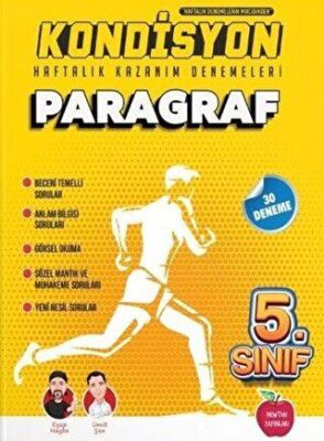 Newton Yayınları 5. Sınıf Paragraf Kondisyon Haftalık Kazanım Denemeleri - 1