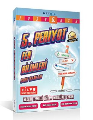 Netbil Yayıncılık 5. Sınıf Periyot Fen Bilimleri Soru Bankası - 1