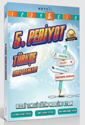 Netbil Yayıncılık 5. Sınıf Periyot Türkçe Soru Bankası - Netbil Yayıncılık