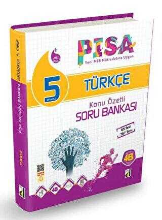 Damla Yayınevi 5. Sınıf Pisa 4B Türkçe Soru Bankası