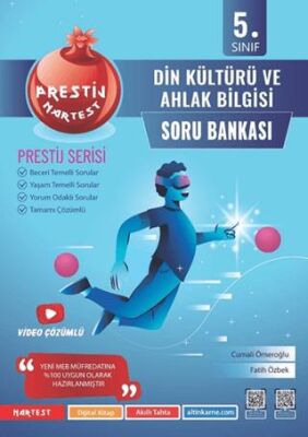 Nartest Yayınevi 5. Sınıf Prestij Din Kültürü ve Ahlak Bilgisi Soru Bankası - 1