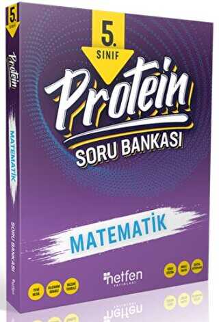Netfen Yayınları 5. Sınıf Protein Matematik Soru Bankası