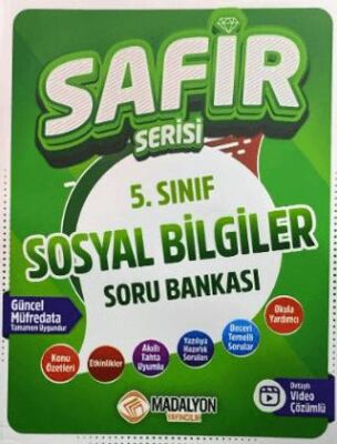 Madalyon Yayınları 5. Sınıf Safir Serisi Sosyal Bilgiler Soru Bankası - 1