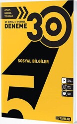Hız Yayınları 5. Sınıf Sosyal Bilgiler 30 Deneme - Hız Yayınları