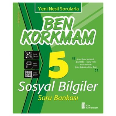 5. Sınıf Sosyal Bilgiler Ben Korkmam Soru Bankası - 1