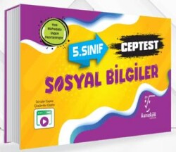 5. Sınıf Sosyal Bilgiler Ceptest - Karekök Yayıncılık