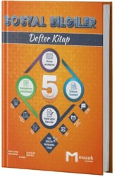 Mozaik Yayınları 5. Sınıf Sosyal Bilgiler Defter Kitap - Mozaik Yayınları