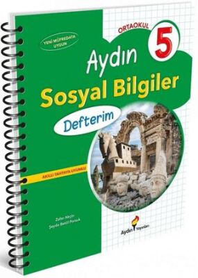 Aydın Yayınları Ortaokul 5 Aydın Sosyal Bilgiler Defterim - 1