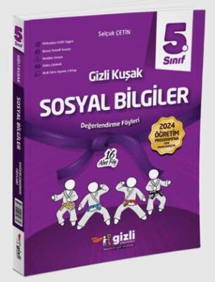 Gizli Yayınları 5. Sınıf Sosyal Bilgiler Gizli Kuşak Değerlendirme Föyleri - 1