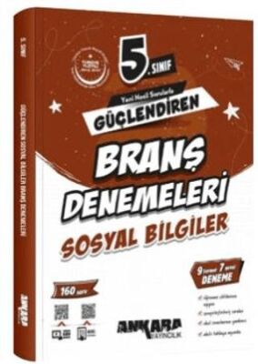 5. Sınıf Sosyal Bilgiler Güçlendiren Branş Denemeleri - 1