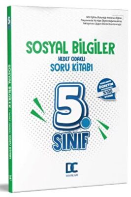 Doğru Cevap Yayınları 5. Sınıf Sosyal Bilgiler Hedef Odaklı Soru Kitabı - 1