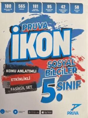 5. Sınıf Sosyal Bilgiler İkon Konu Anlatımlı Fasikül Set - 1