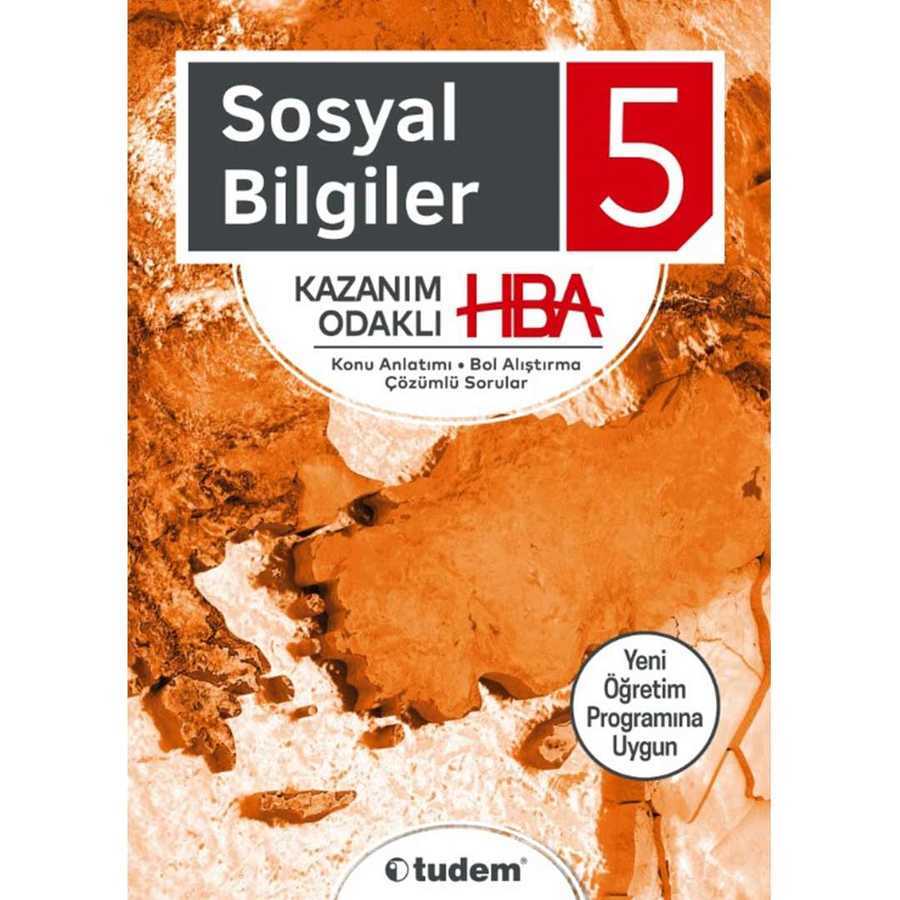 Tudem Yayınları - Bayilik 5. Sınıf Sosyal Bilgiler Kazanım Odaklı HBA