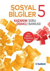 Tudem Yayınları - Bayilik 5. Sınıf Sosyal Bilgiler Kazanım Odaklı Soru Bankası - Tudem Yayınları - Bayilik