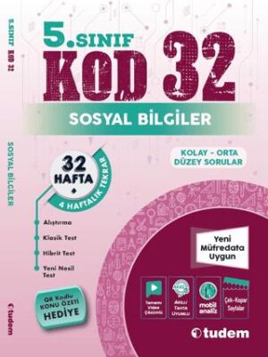 5. Sınıf Sosyal Bilgiler Kod 32 - 1