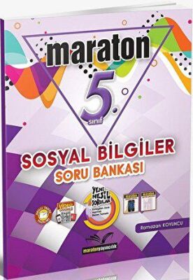 Maraton Yayıncılık 5. Sınıf Sosyal Bilgiler Soru Bankası - 1