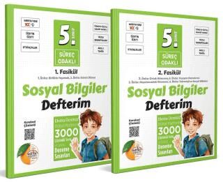 5. Sınıf Sosyal Bilgiler Süreç Odaklı Defterim Fasikülleri 2 Fasikül - 1