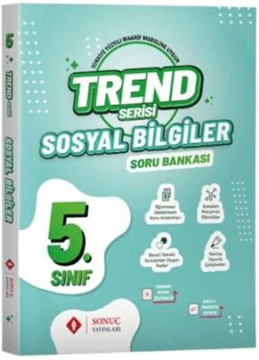 Sonuç Yayınları 5. Sınıf Sosyal Bilgiler Trend Serisi Soru Bankası - 1