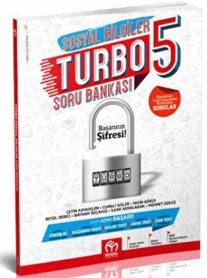 Model Eğitim Yayıncılık 5. Sınıf Sosyal Bilgiler Turbo Soru Bankası - 1