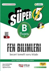 Nitelik Yayınları 5. Sınıf Süper Fen Bilimleri Beceri Temelli Soru Kitabı B - Nitelik Yayınları