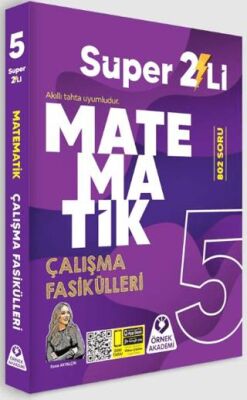 5. Sınıf Süper İkili Matematik Çalışma Kitabı - 1