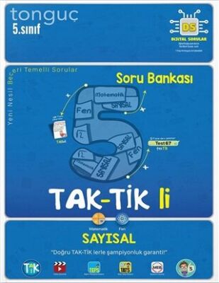 5. Sınıf Tak-Tik`li Sayısal Soru Bankası - 1