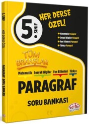 5. Sınıf Tüm Branşlar Paragraf Soru Bankası - Editör Yayınevi